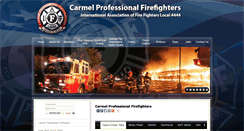 Desktop Screenshot of carmelfirefighters.com